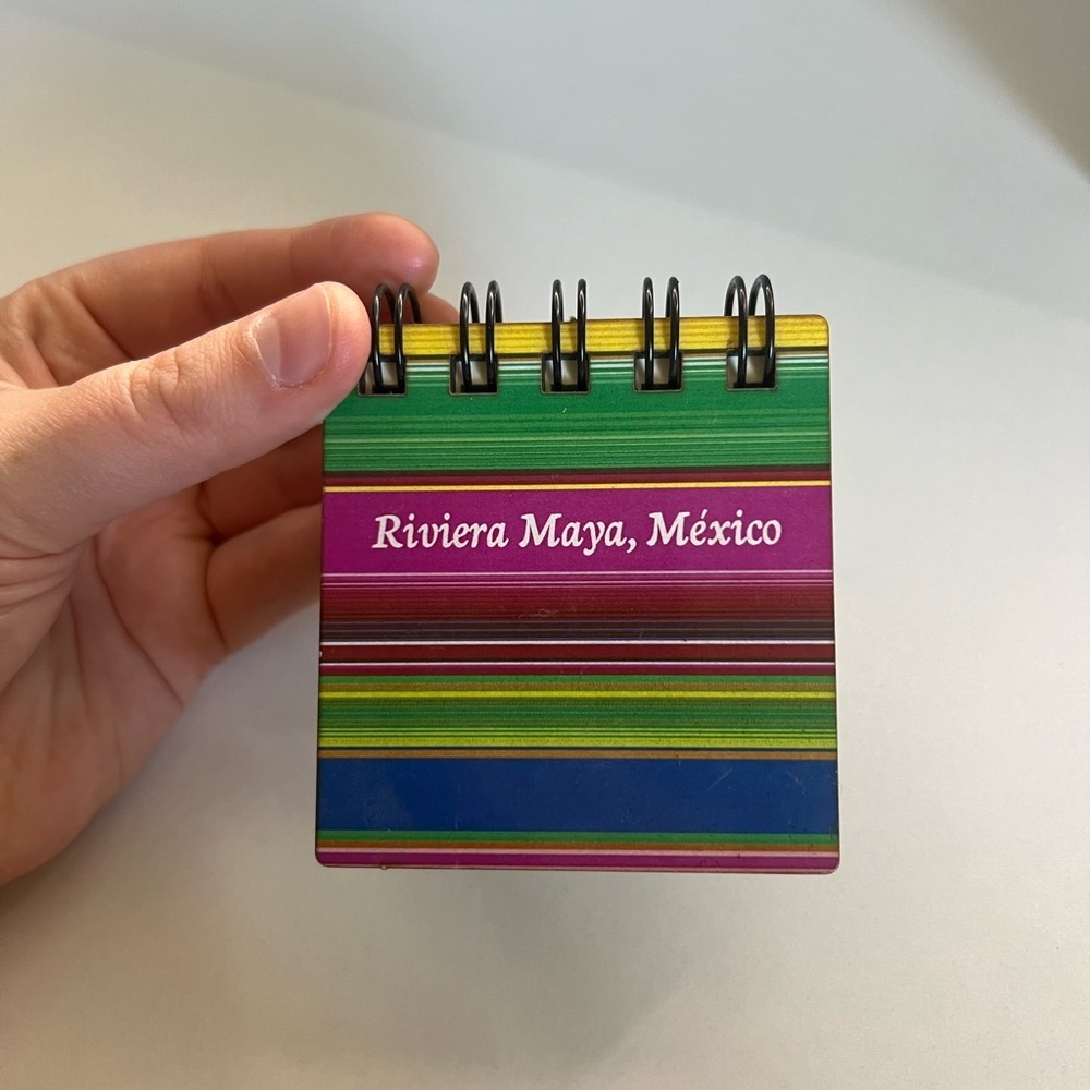 Colorful Riviera Maya, México Notebook/Notepad - Picture 3 of 6